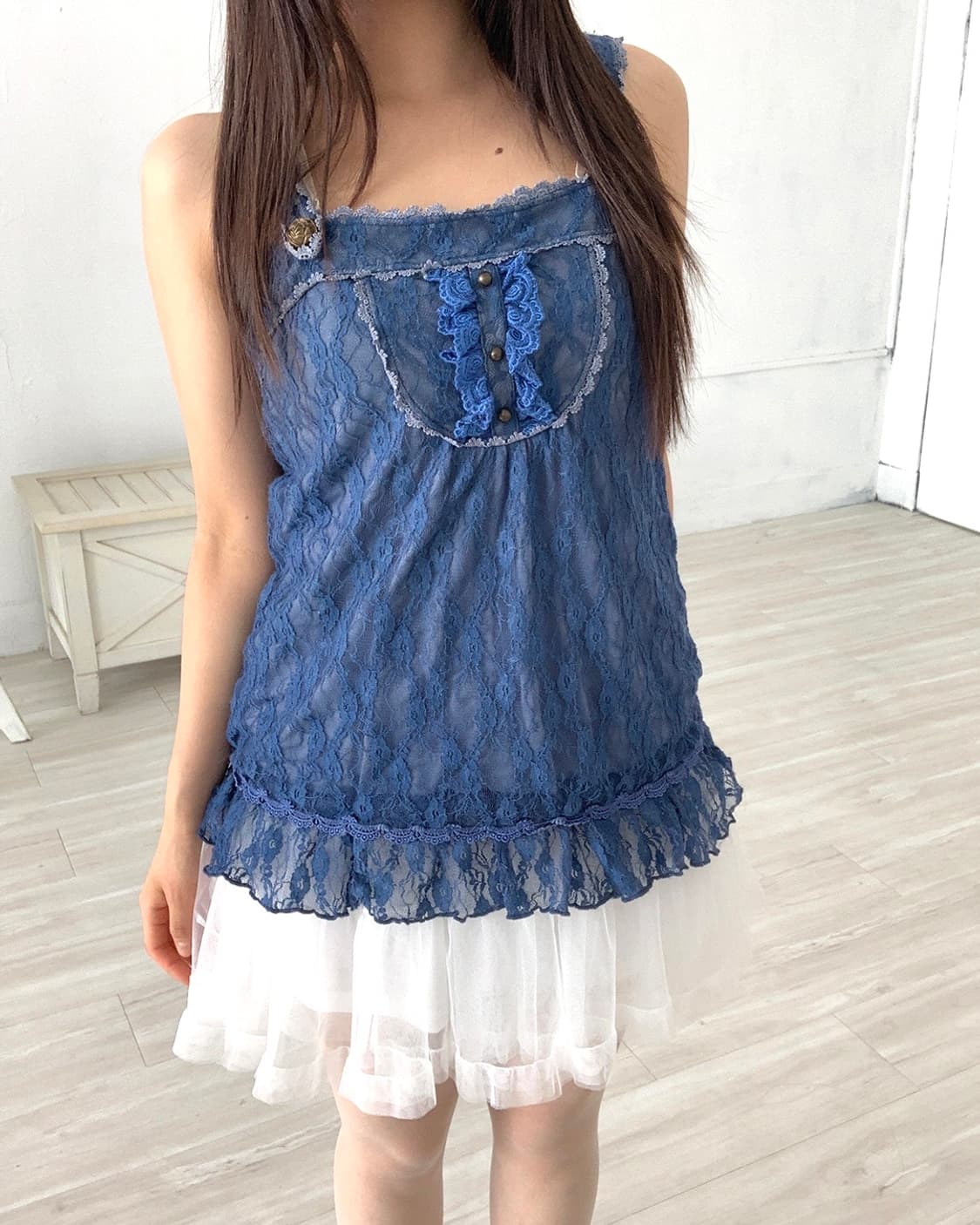 White Tiered Tutu Skirt 상품이미지6