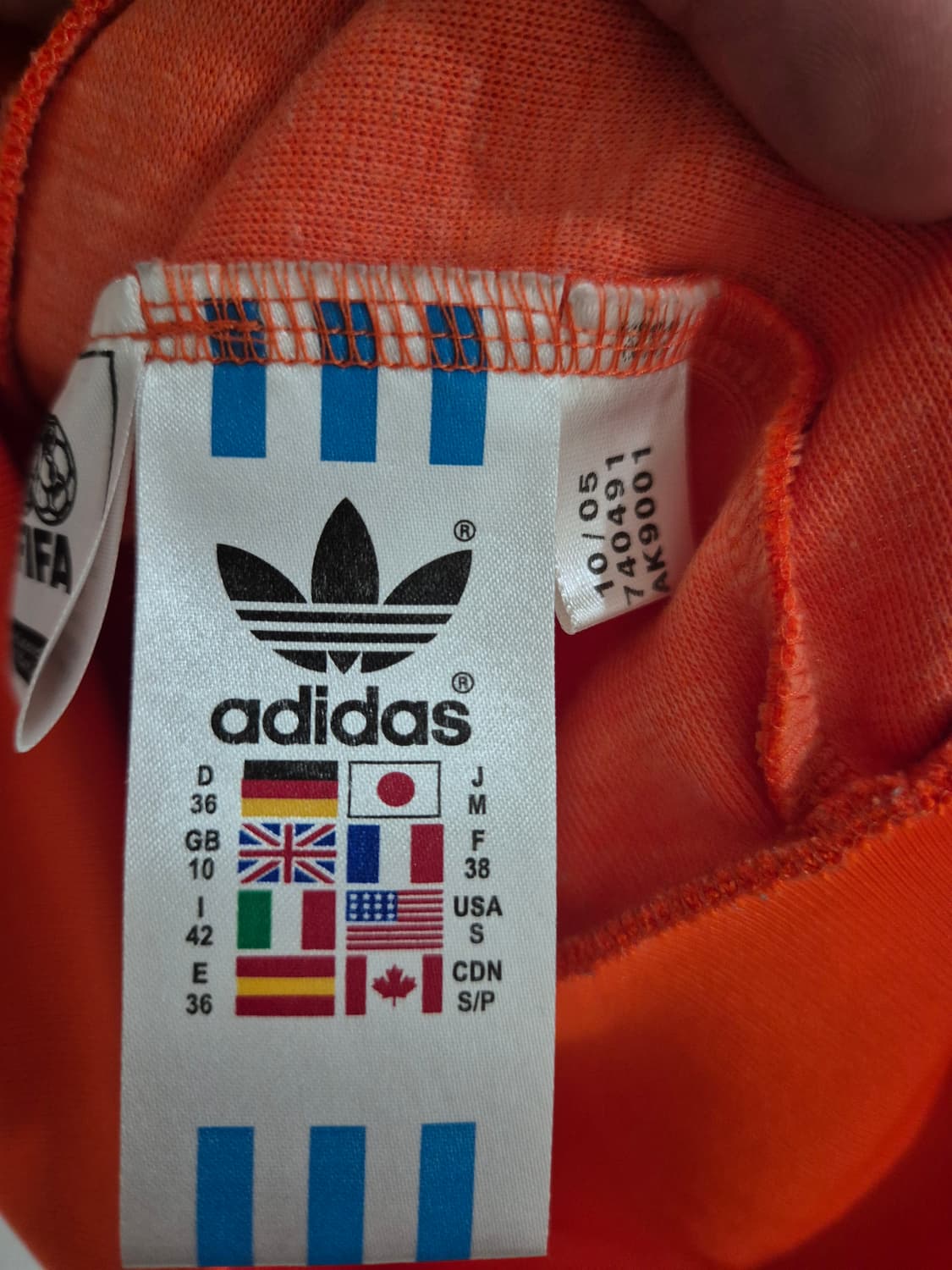 [S]아디다스 오리지날 Y2K 빈티지 네덜란드 트랙탑 져지자켓 Women 상품이미지7