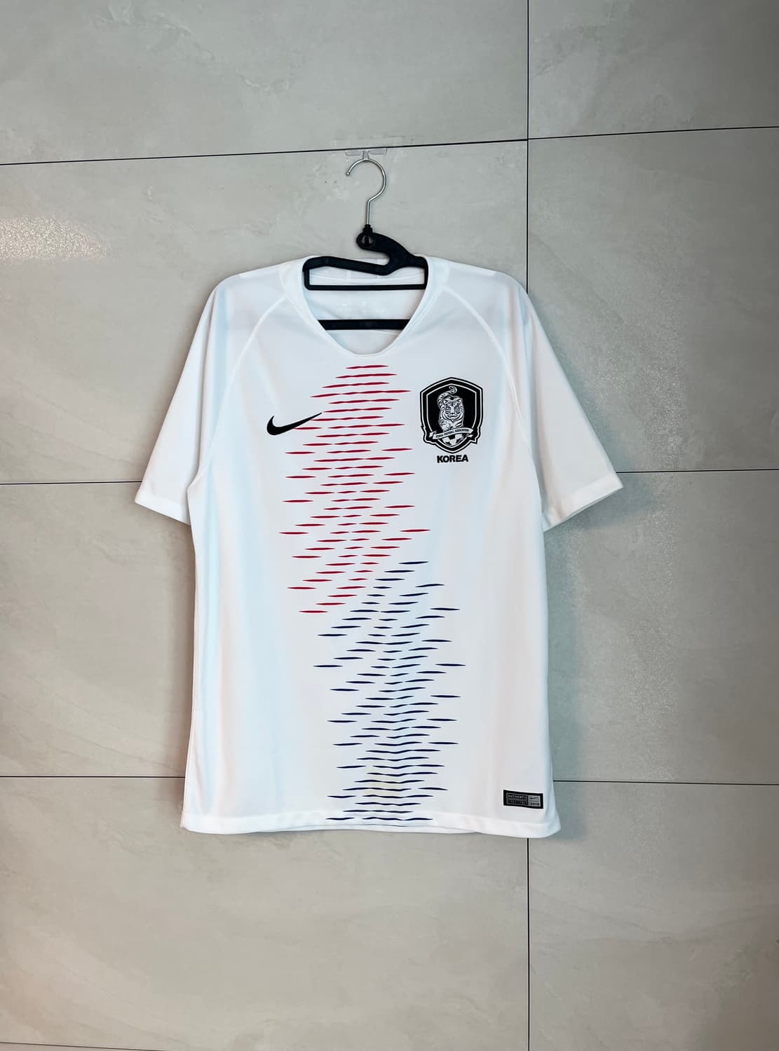 나이키 대한민국 러시아 월드컵 축구 국대 어웨이 유니폼 져지 [L]  상품이미지3