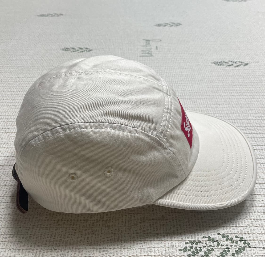 슈프림 워시드 치노 트윌 캠프캡  화이트 상품이미지4