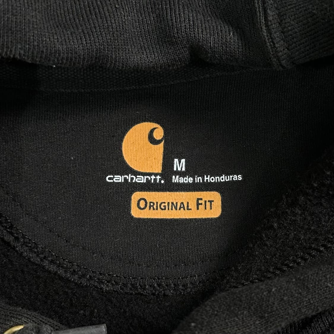 칼하트 블랙 후드티 상품이미지5