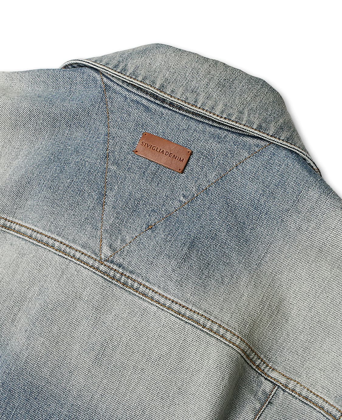 시빌리아 [Siviglia] 연청 이태리 코튼 데님 트러커 자켓 청자켓 상품이미지8