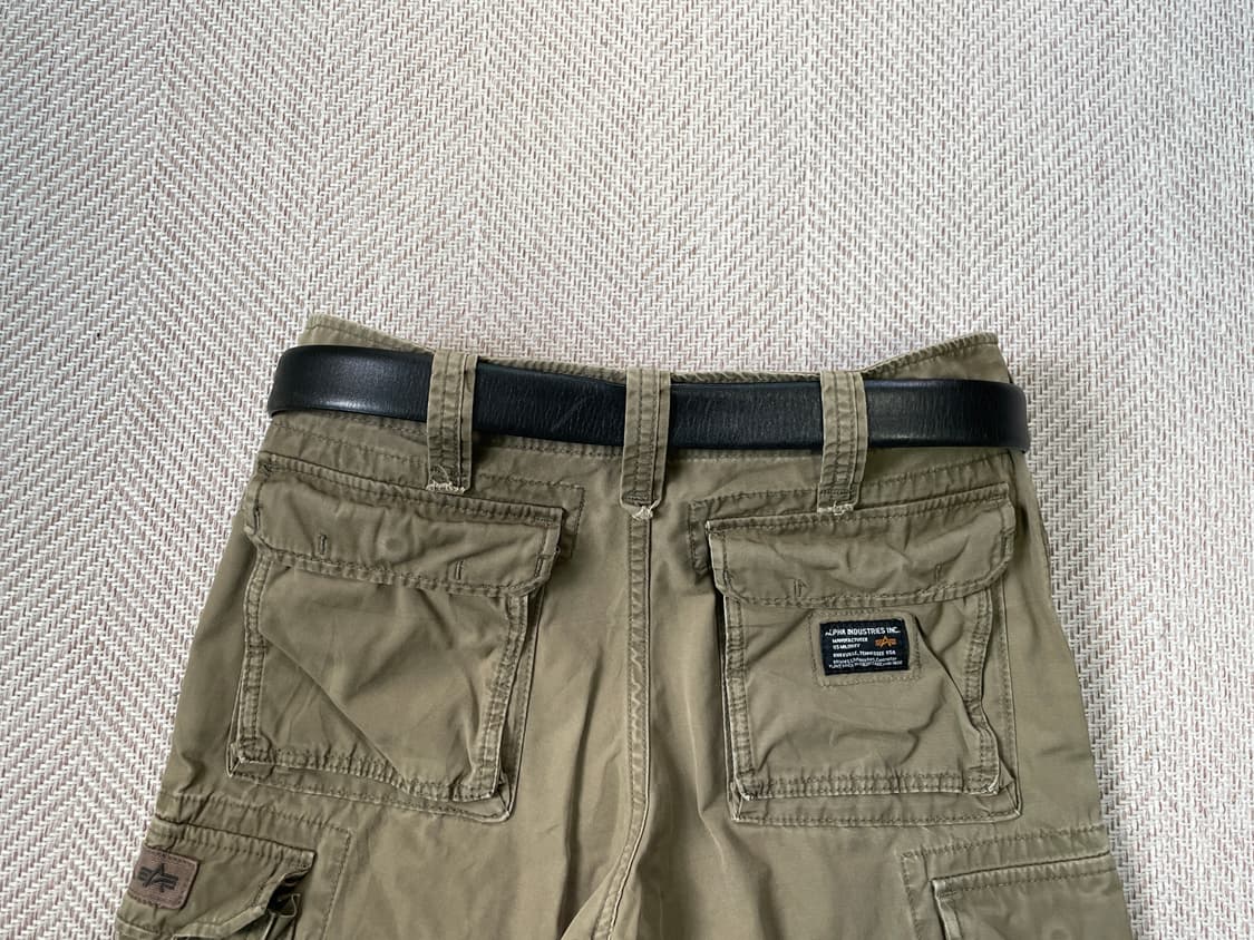 빈티지 이태리 레더 벨트 J03694 상품이미지3