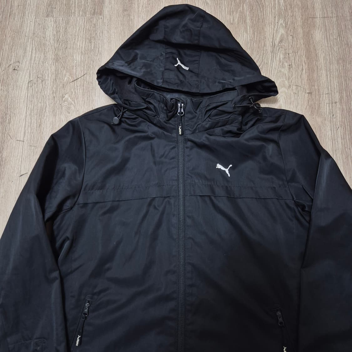 푸마 리핑캣 로고 후드 바람막이 자켓 S(90) 상품이미지2