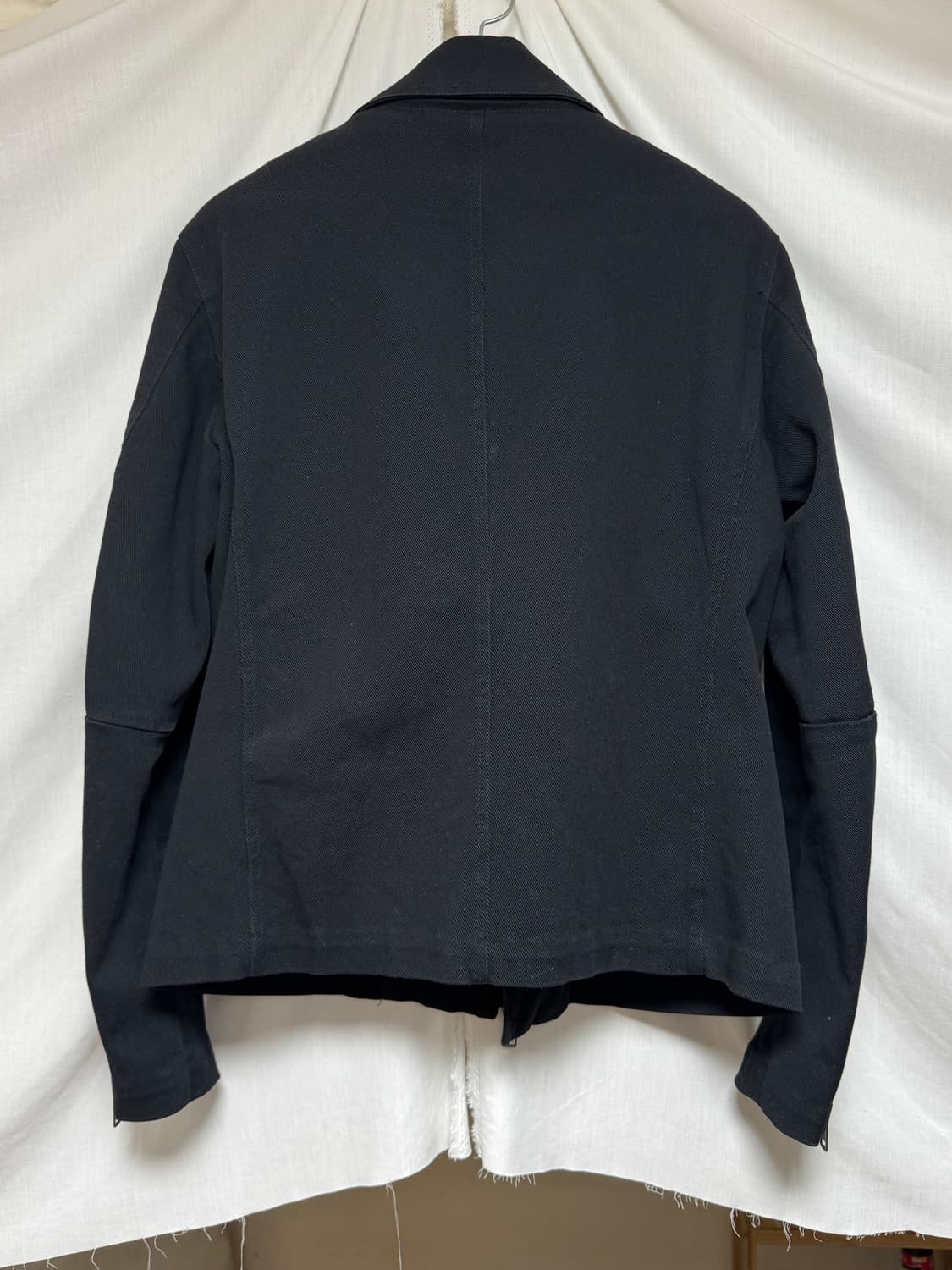 [XL] 일본 빈티지 사선 투웨이 라이더 자켓 상품이미지2