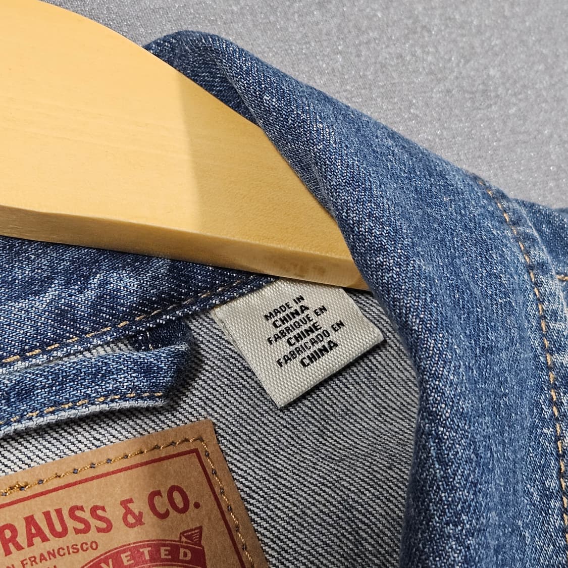 90 리바이스 데님자켓 청자켓 상품이미지3