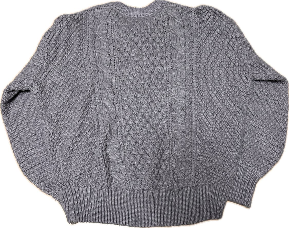 일본 빈티지 데일리 모리 애쉬그레이 가디건 상품이미지2