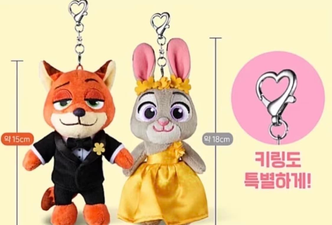 주토피아 CGV키링 닉&주디 상품이미지4