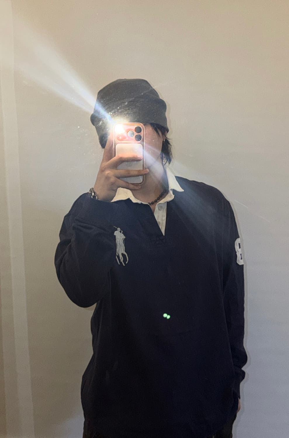 폴로 빅포니 y2k 럭비티 상품이미지1