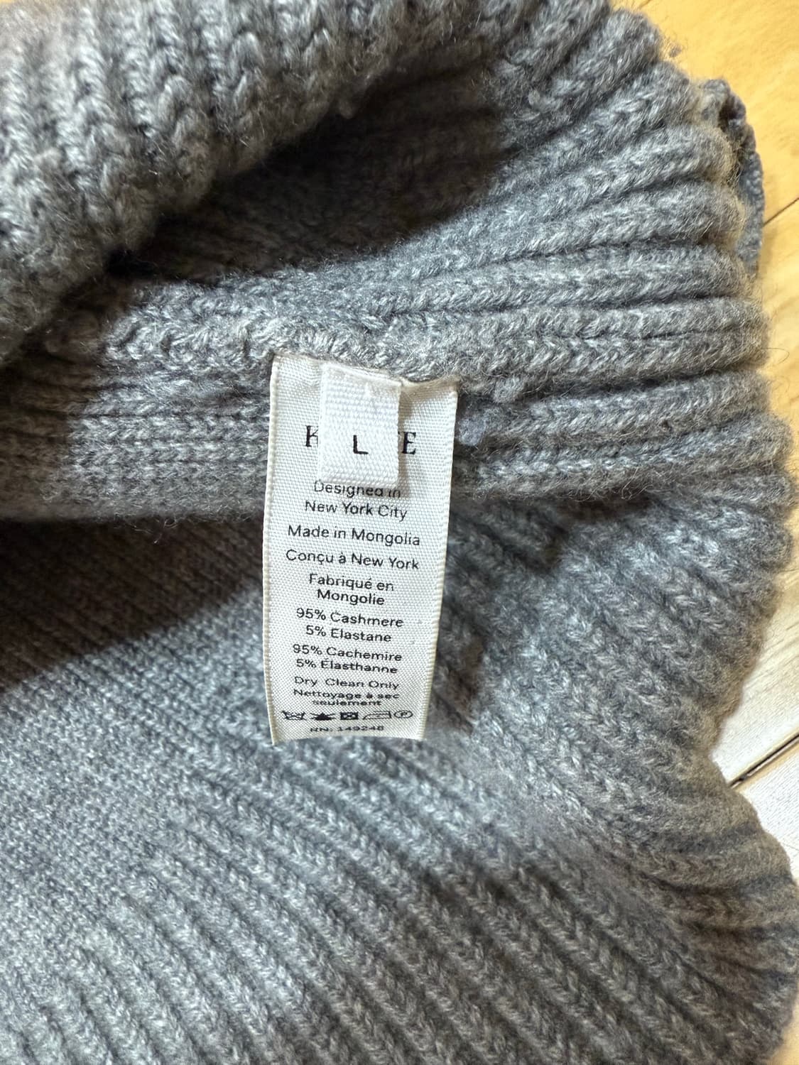 케이트 브이넥 오버사이즈 니트 상품이미지5