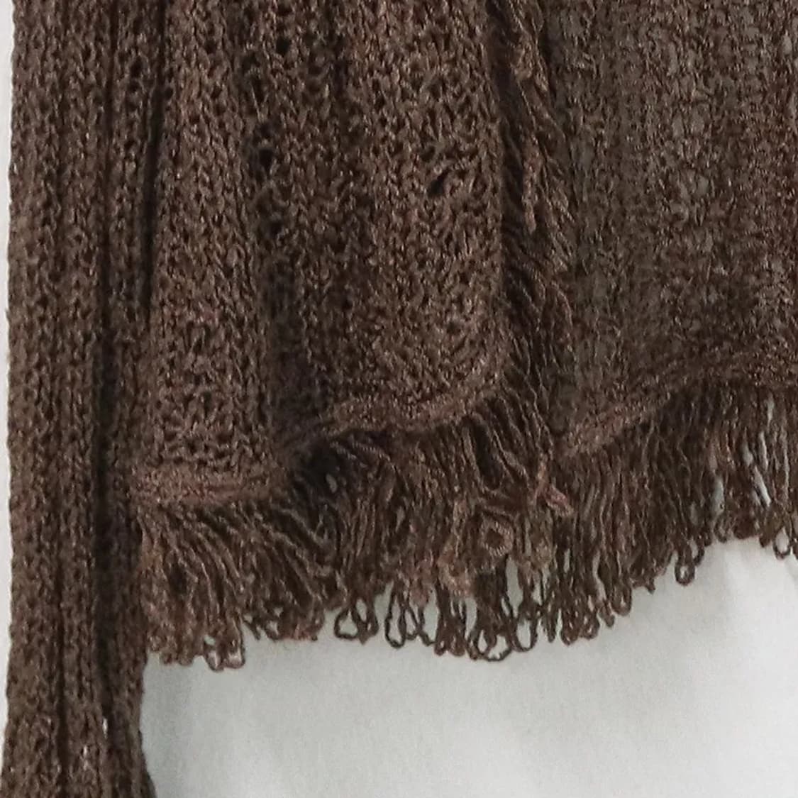 CREE 빈티지 브라운 니트 가디건 61387 상품이미지6