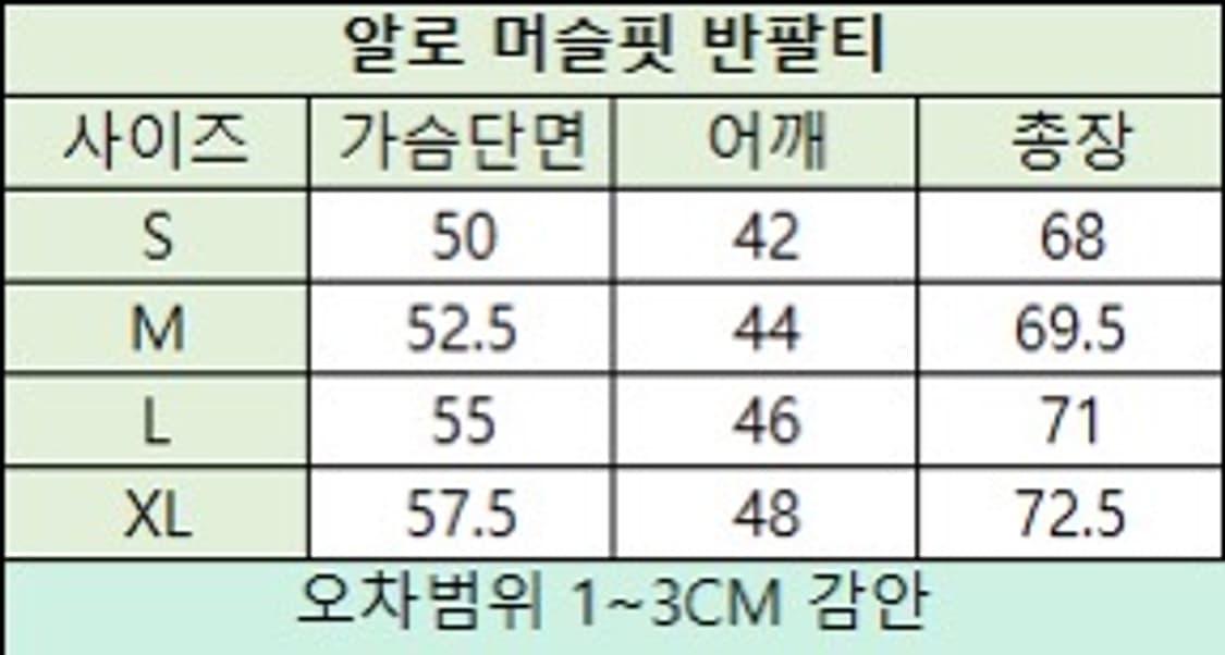 [새상품][무료배송] 알로 머슬핏 반팔티 상품이미지4