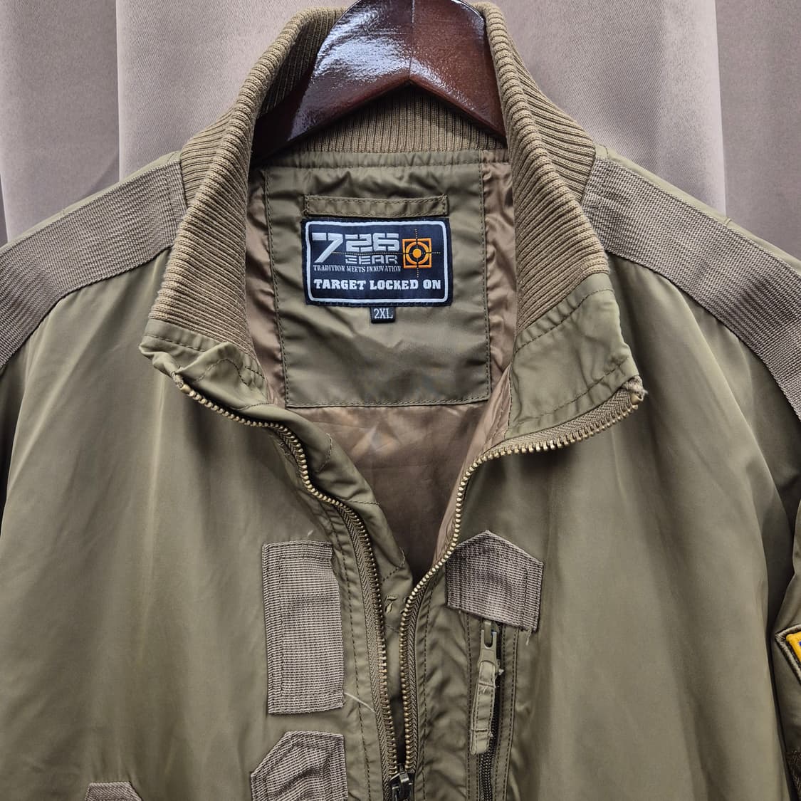 726기어 밀리터리 항공 점퍼 2XL 상품이미지2