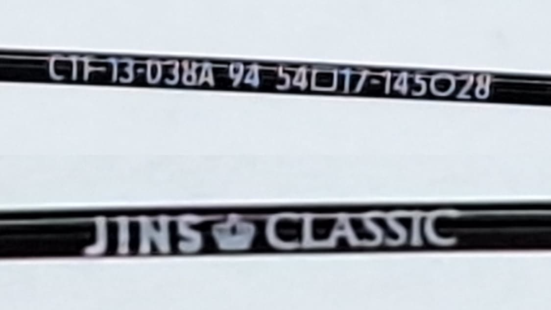 진스 클래식 CTF-13-038A 블랙 초경량 슬림 메탈 안경테 일본수입 상품이미지9