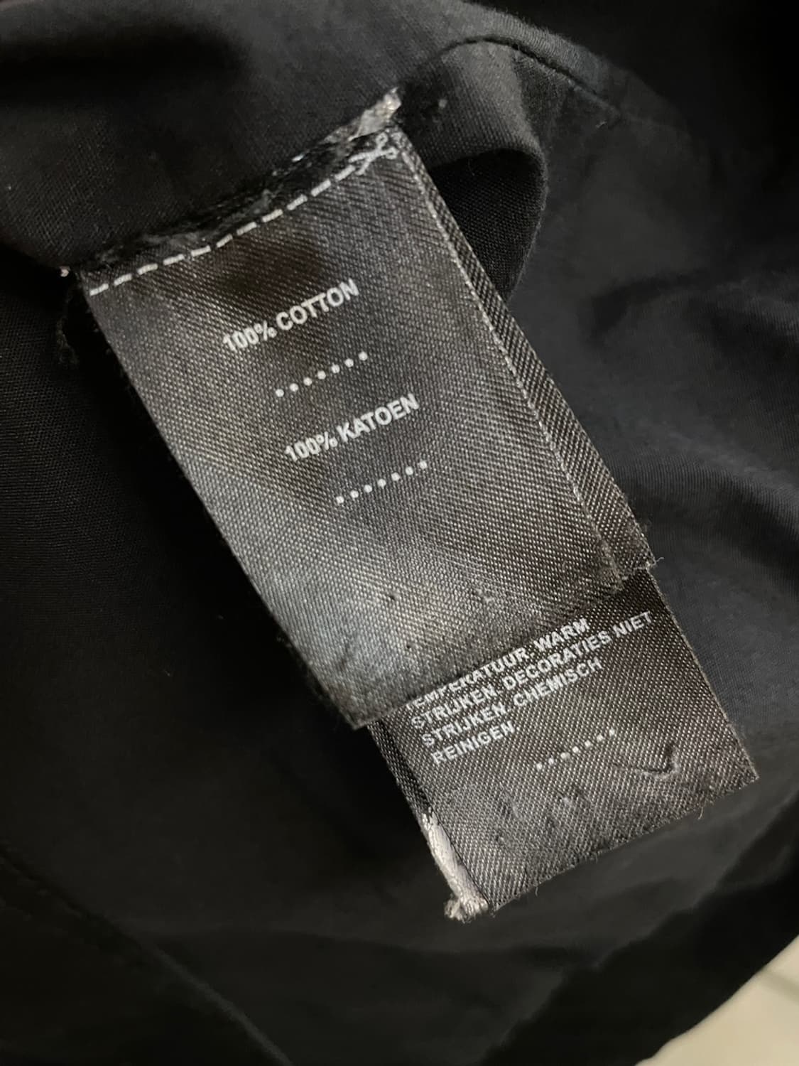 할리 데이비슨 사이드 레터링 코튼 바이커 자켓 상품이미지6