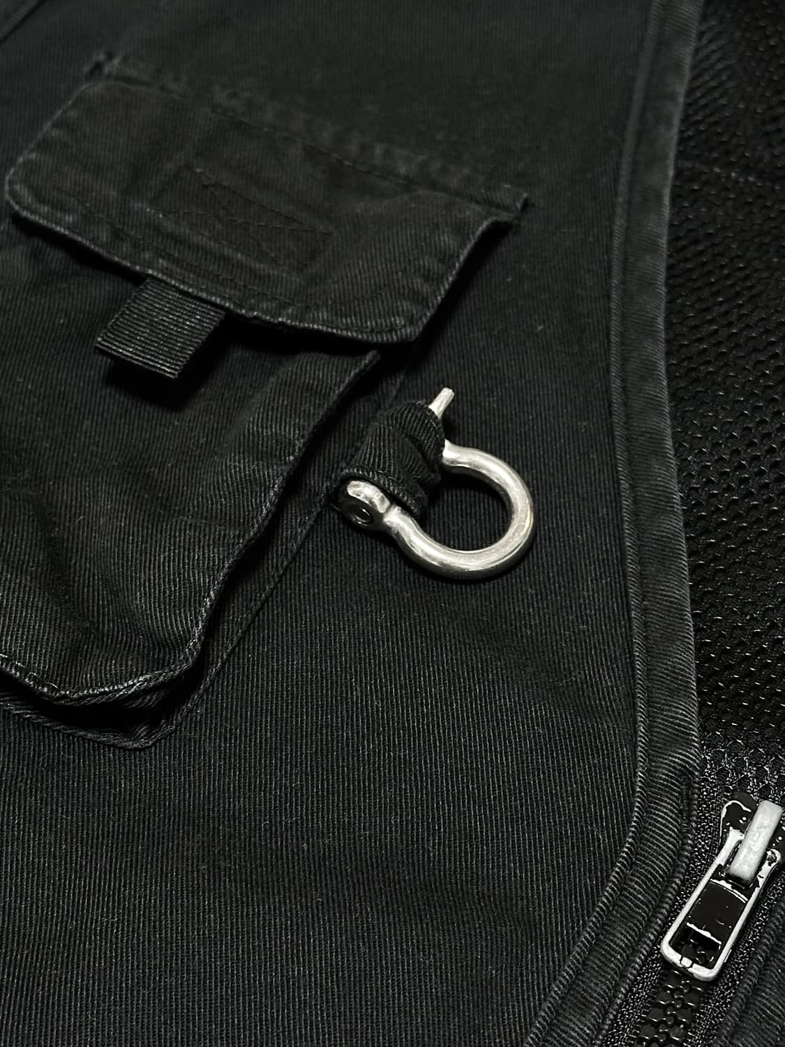 빈티지 유틸리티 피싱 베스트 상품이미지3