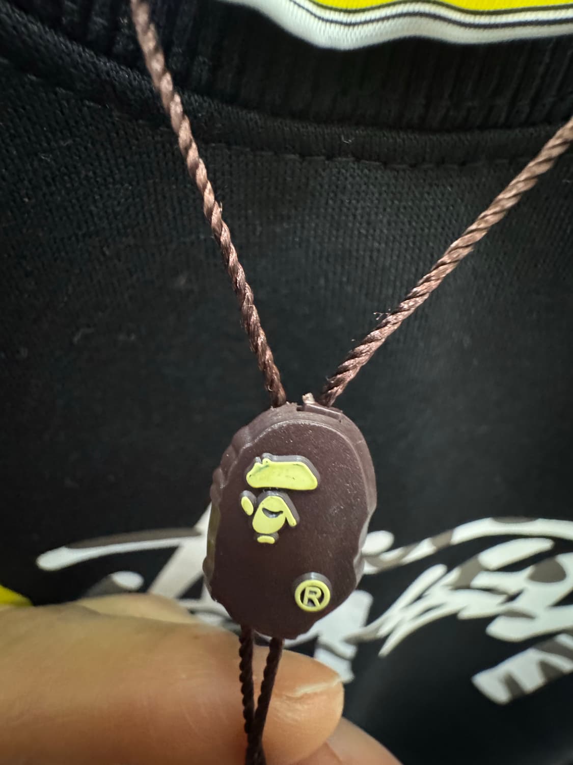 👕 스투시 × 베이프 샤크 크루넥 스웨트셔츠 (Black) 상품이미지6