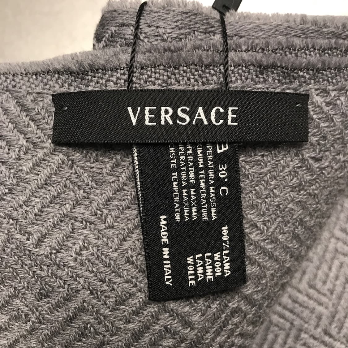 베르사체 메두사 머플러 그레이 상품이미지5