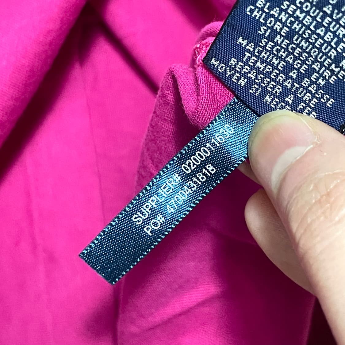 폴로랄프로렌 핑크 딥 브이넥 반팔티셔츠 여성L 상품이미지6