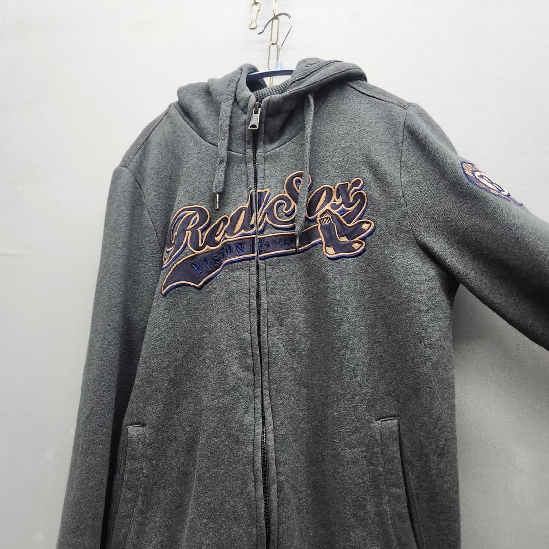 MLB 보스턴 레드삭스 풀집업 후드집업 M 상품이미지3