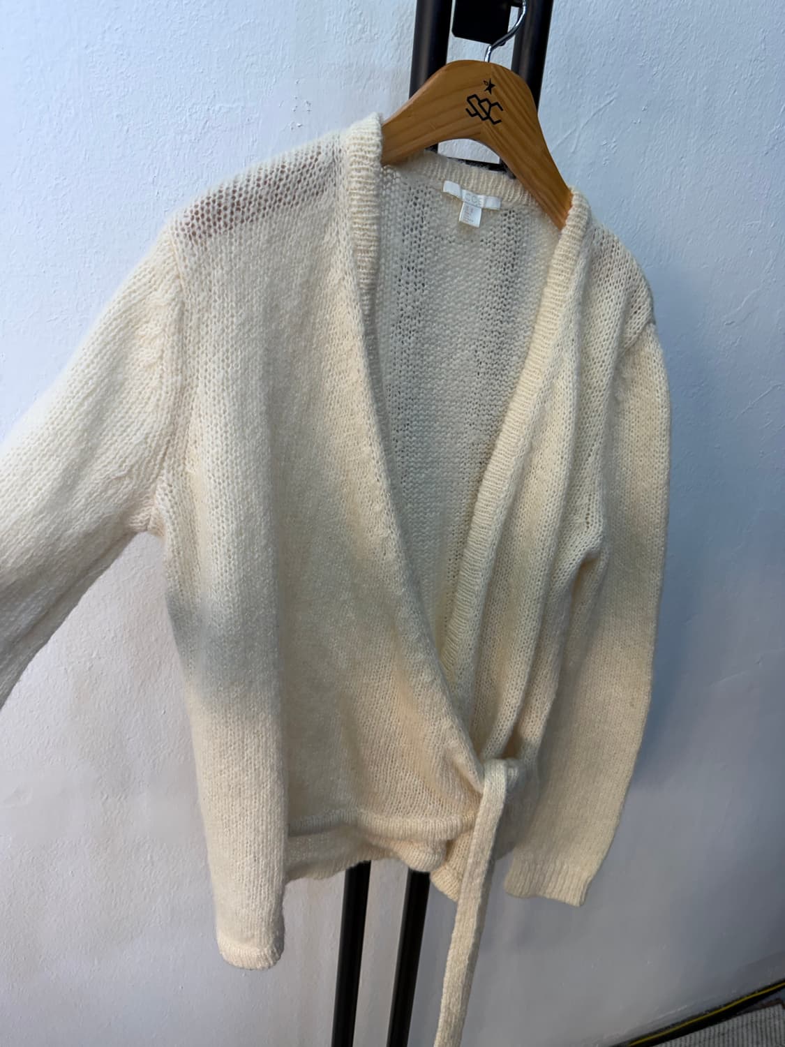 정품) COS 코스 아이보리 니트 가디건 XS 상품이미지2