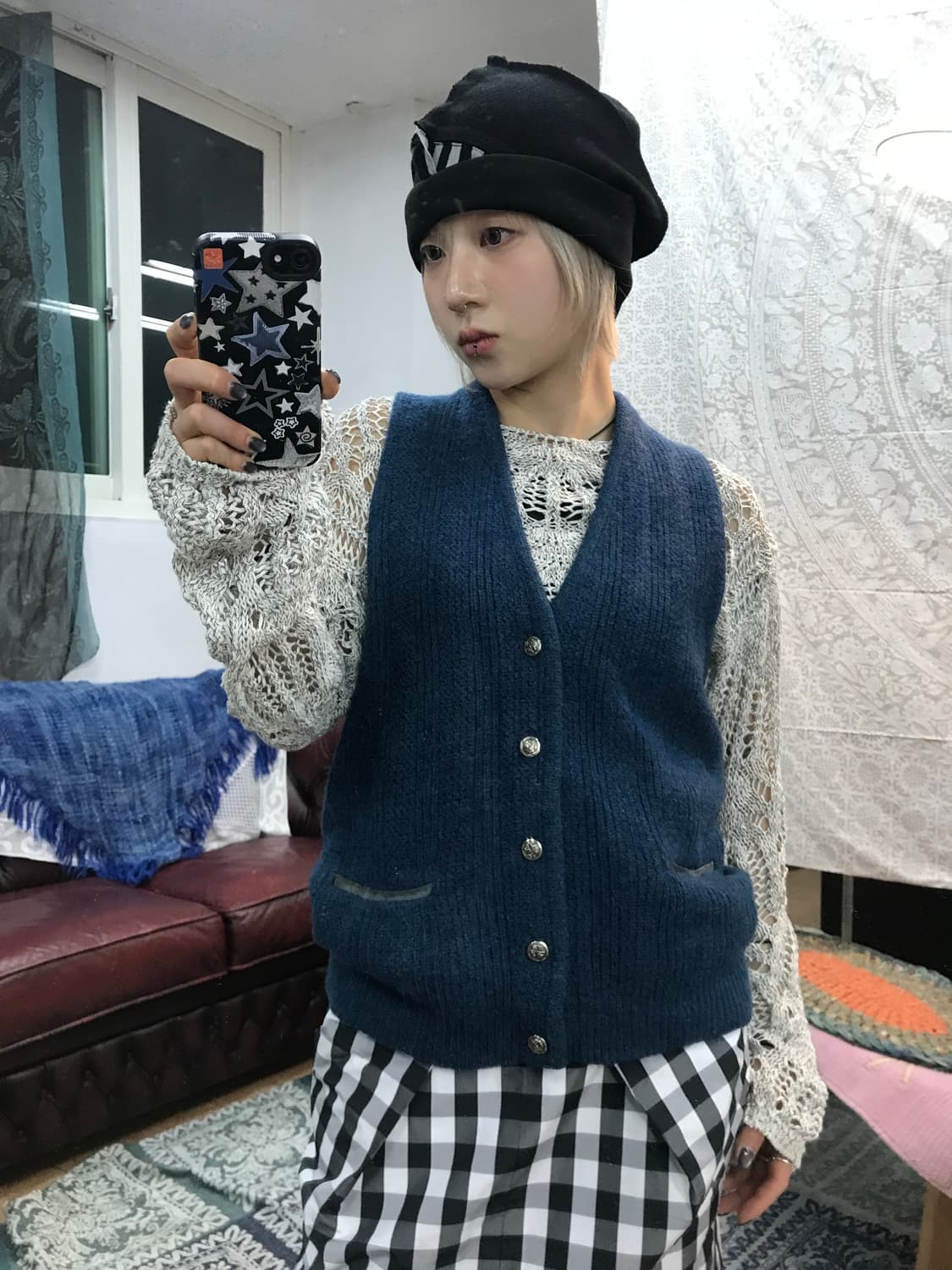 PURITAN 퓨리탄 니트 베스트 가디건  상품이미지1