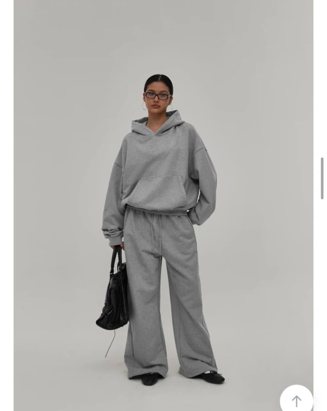 블랙업 후드 트레이닝 세트 ( 네이비 ) 상품이미지1