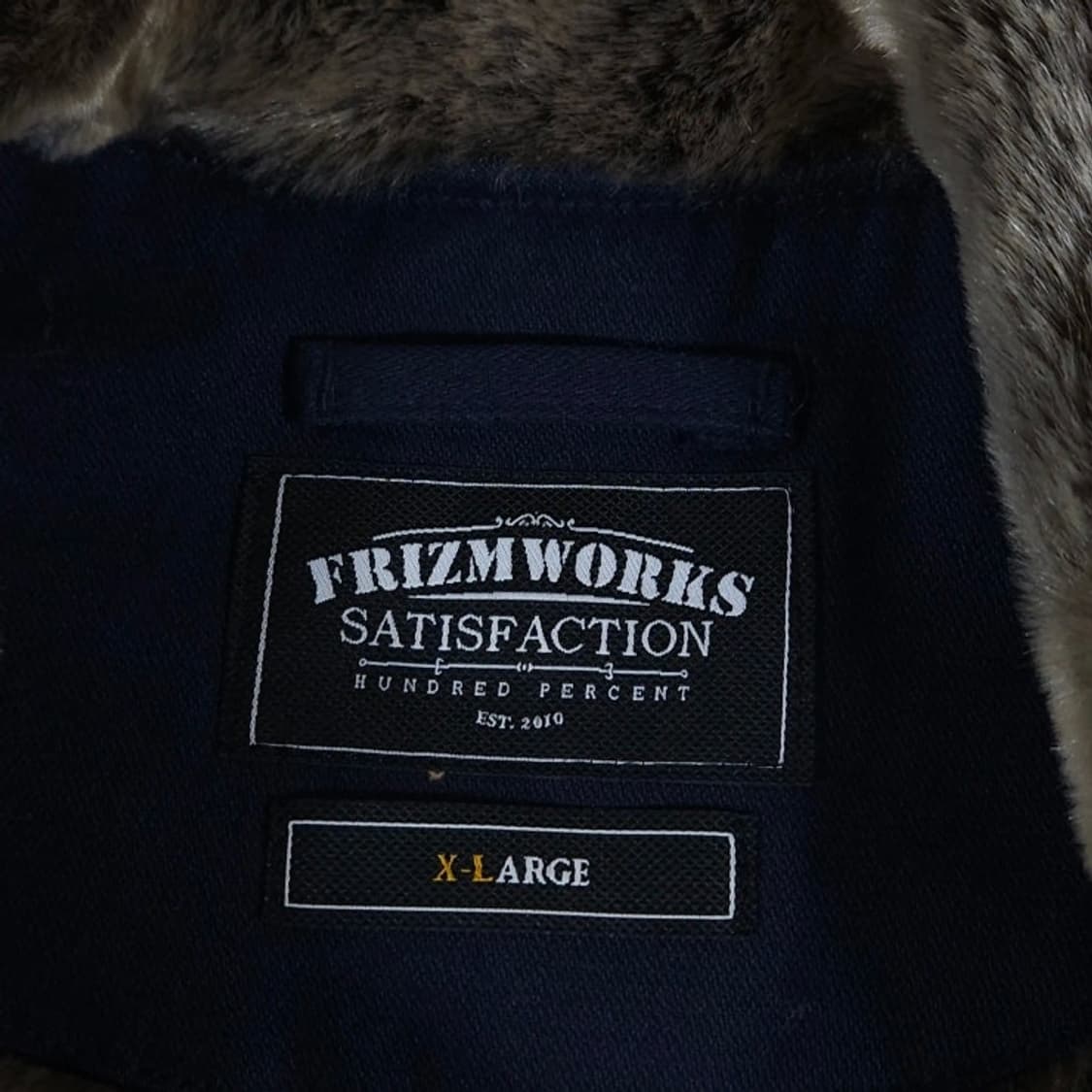 105)FrizmWORKS 프리즘웍스 N-1덱자켓 퍼카라 네이비 상품이미지6