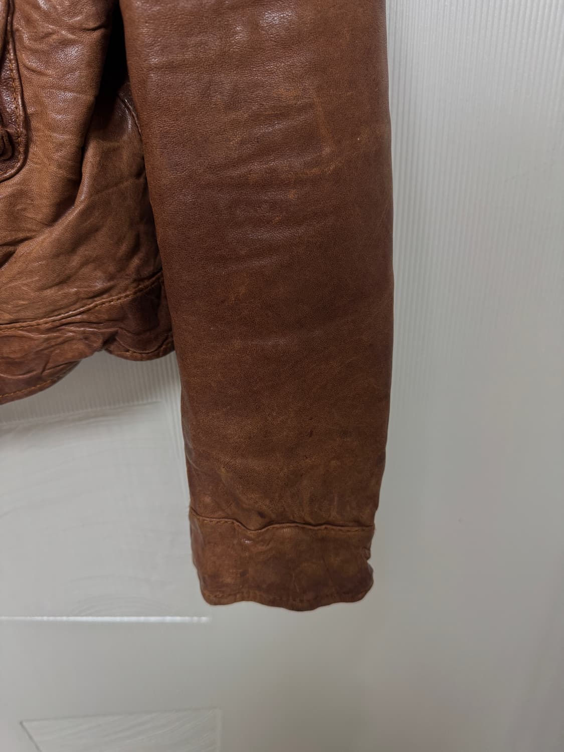 닐바렛 버팔로 레더자켓 xs 상품이미지5