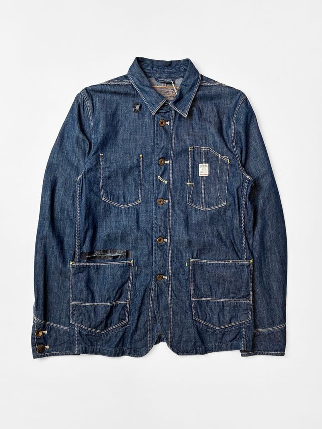 디젤 샌포라이즈드 데님 워커 초어 자켓 PN5240 상품이미지1