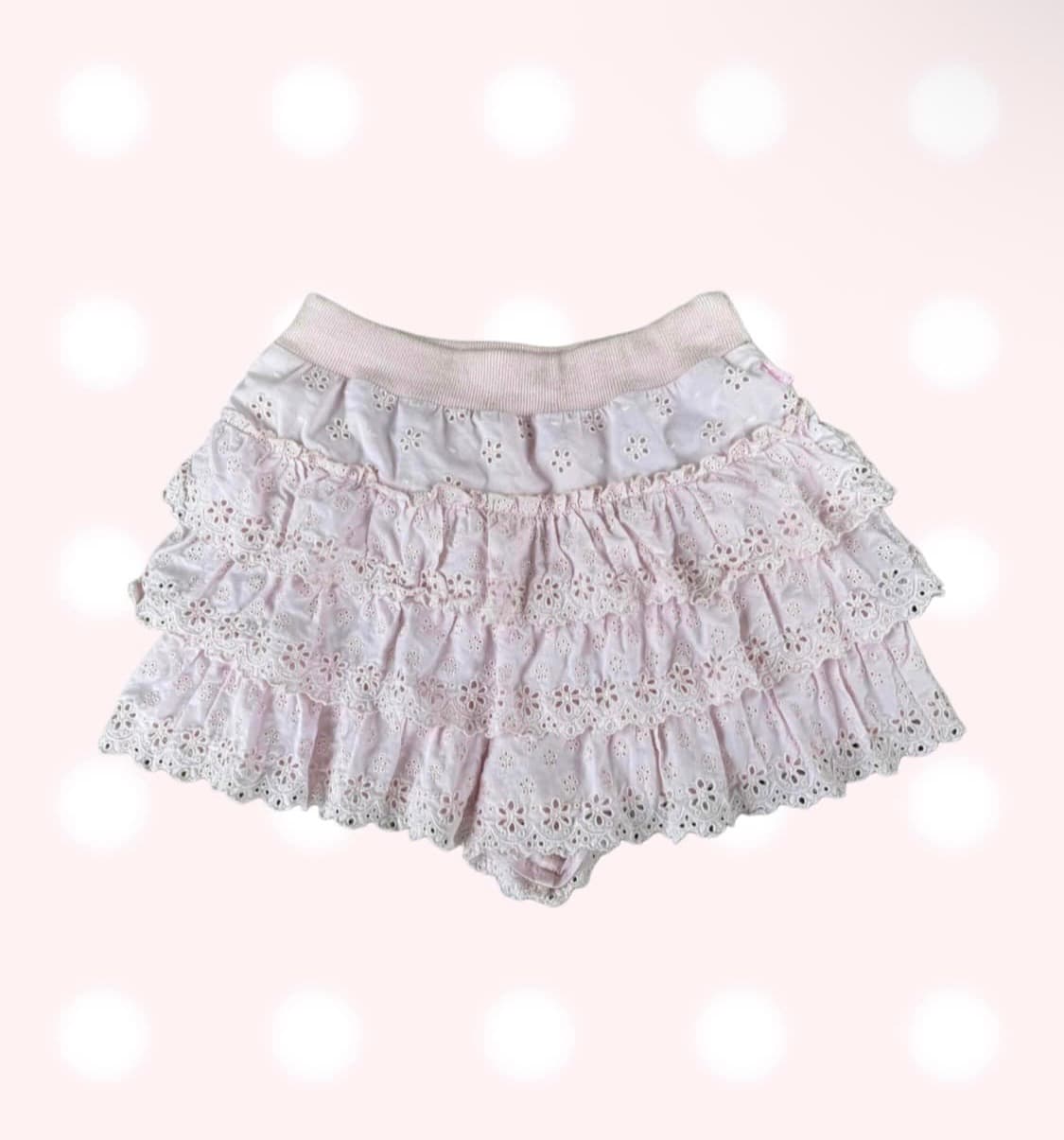 메조피아노 핑크 펀칭 큐롯 리즈리사큐롯히메갸루리즈리사lizlisa 상품이미지1