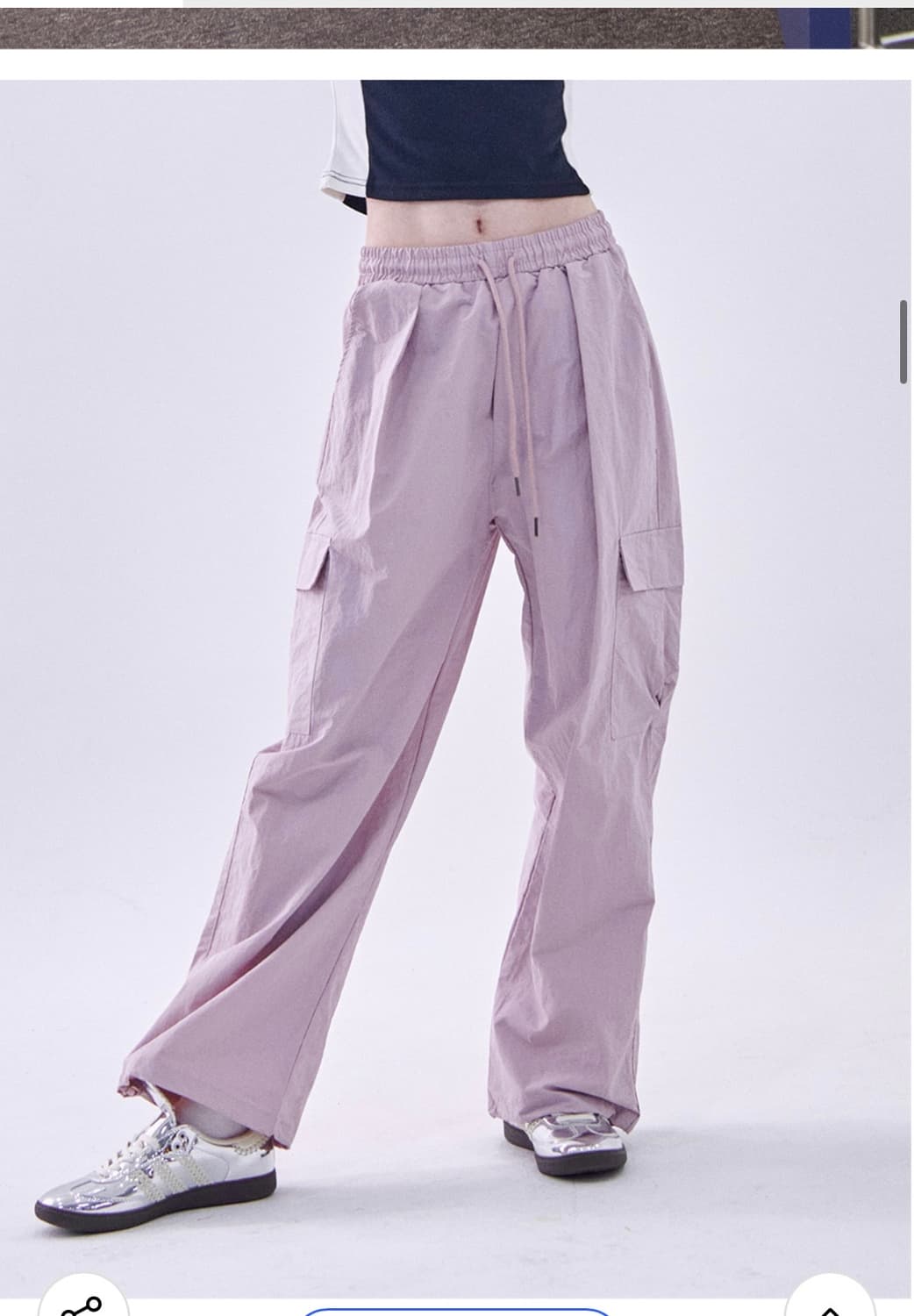 썸플레이스 카고 나일론 투웨이밴딩팬츠L 상품이미지1