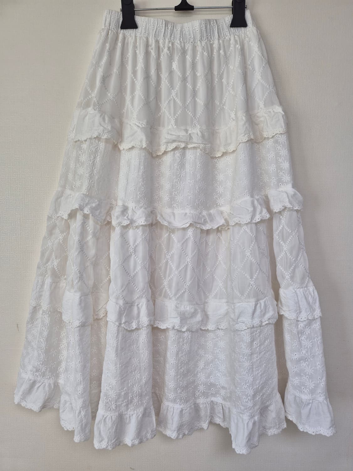 화이트 캉캉 스커트  상품이미지1