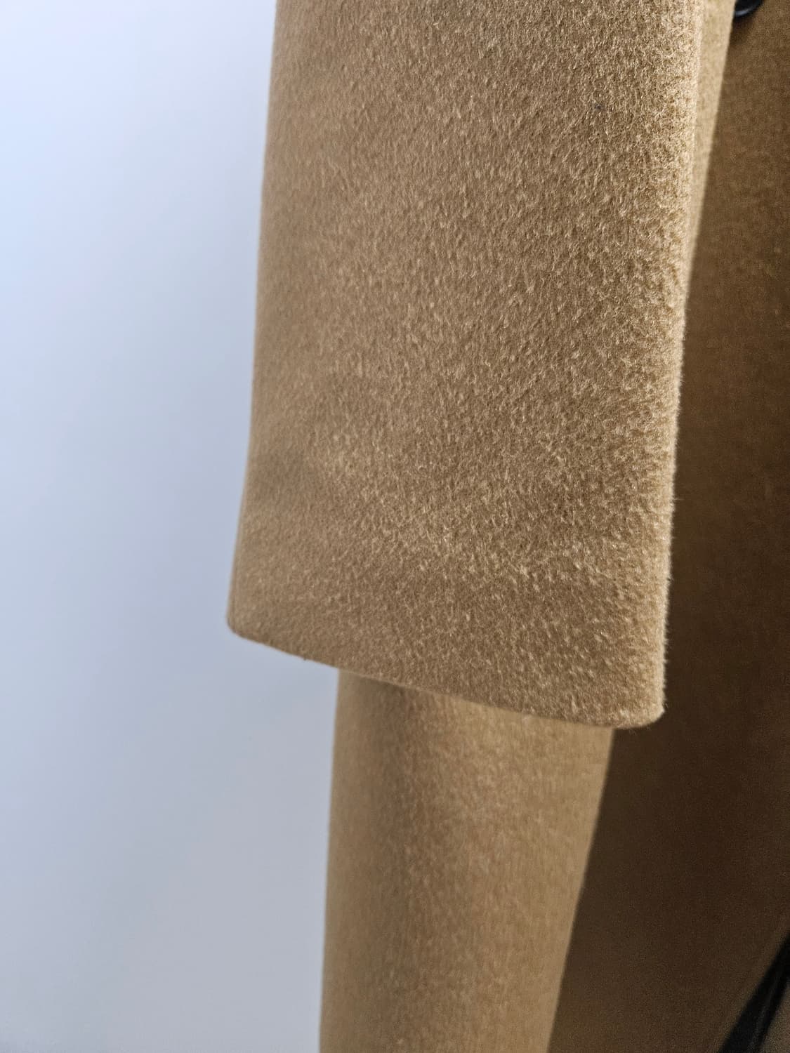 인사일런스 캐시미어 롱 더블 코트 카멜 S사이즈 상품이미지5