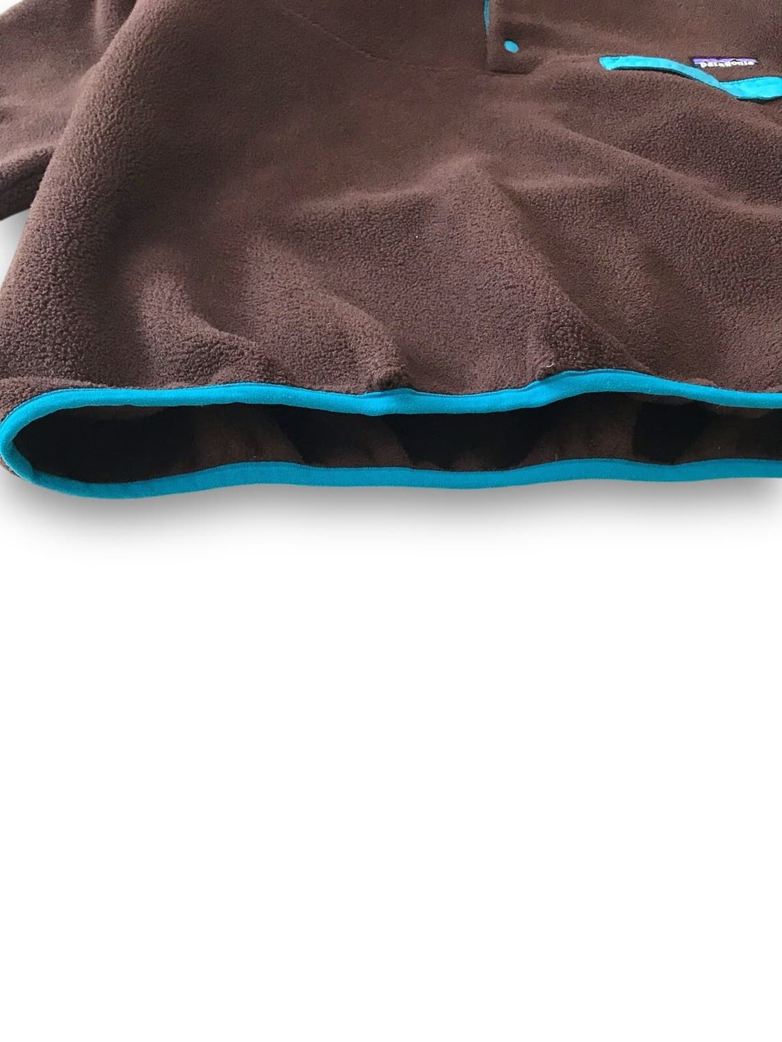 파타고니아 신칠라 스냅티 풀오버 브라운/블루 상품이미지8