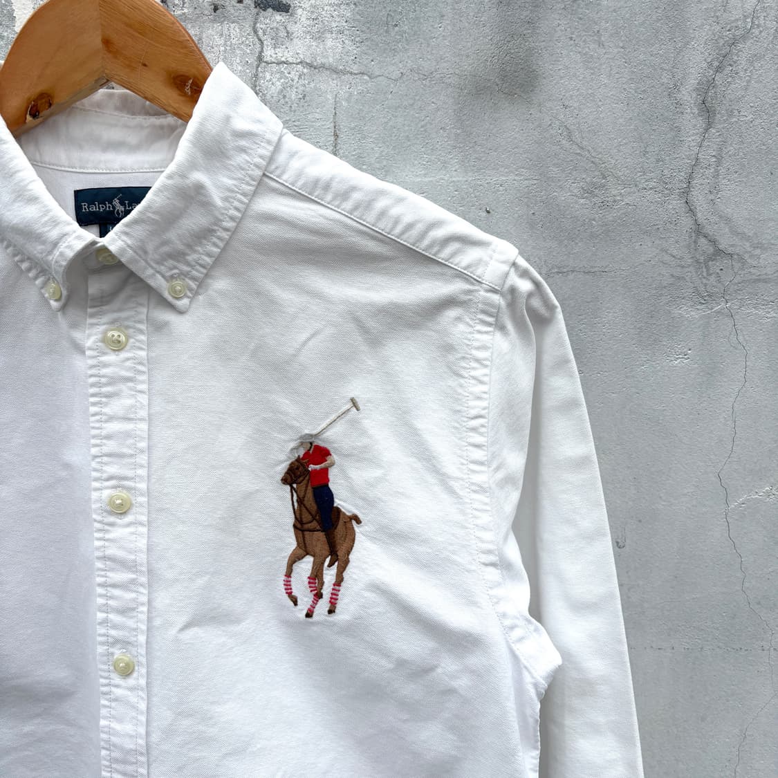 Polo 폴로 빅포니 흰색 셔츠 상품이미지4