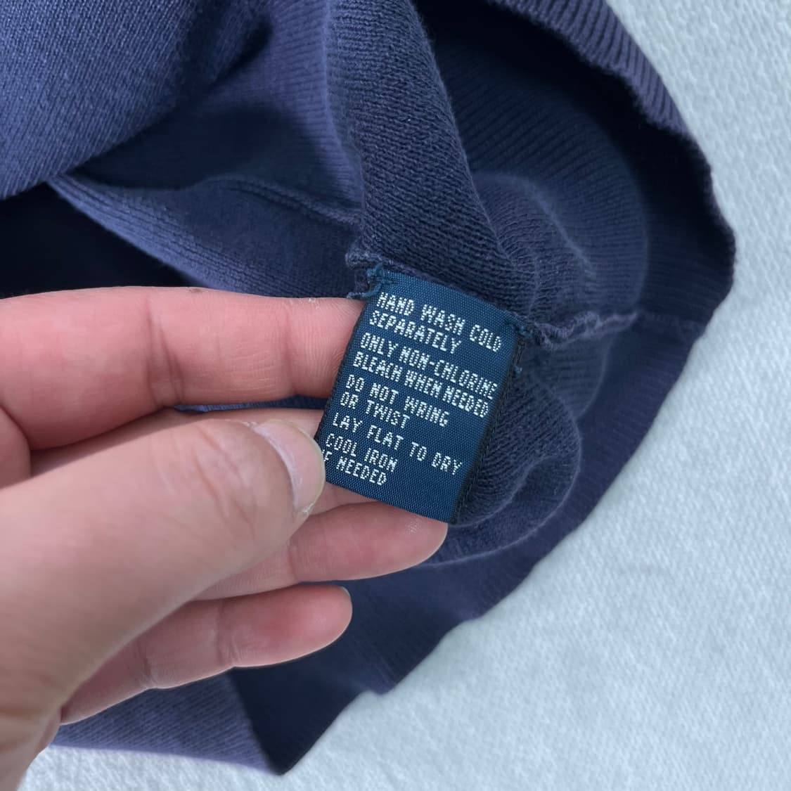 95 폴로랄프로렌 피마코튼 브이넥 니트 조끼 상품이미지4