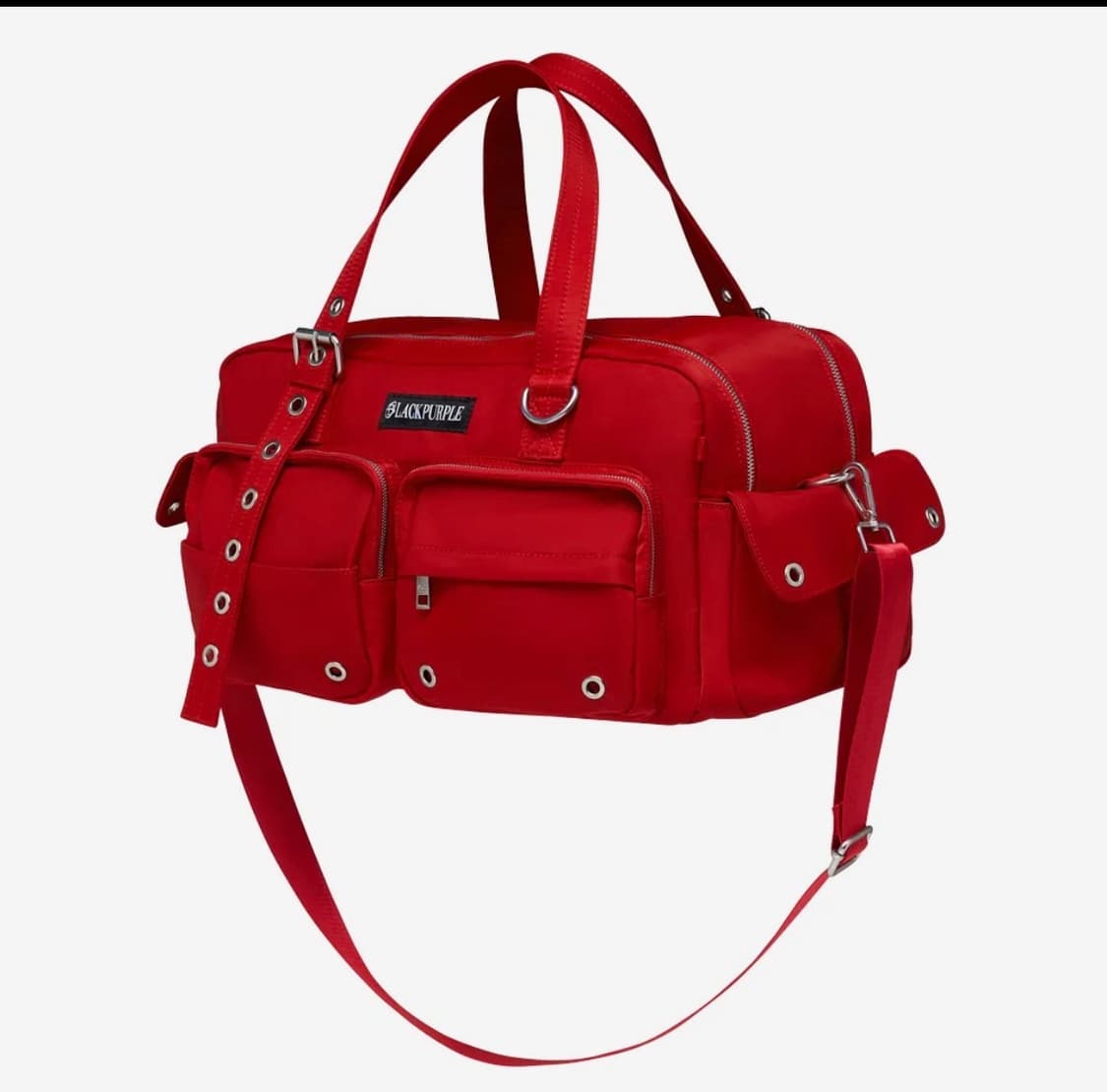 블랙퍼플 오버로드 카고백 레드 상품이미지1