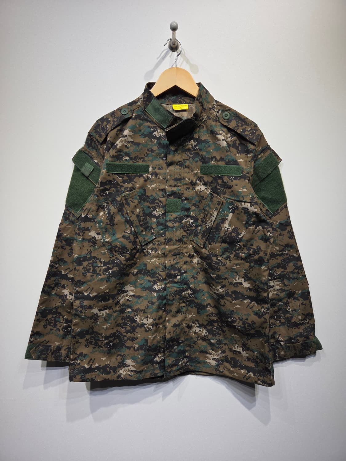 밀리터리 디지털 우드랜드 카모 전투복 상하의 세트 상품이미지2