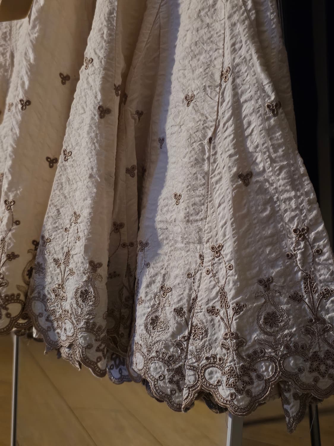 모리걸 베이지 크로쉐 원피스 상품이미지3