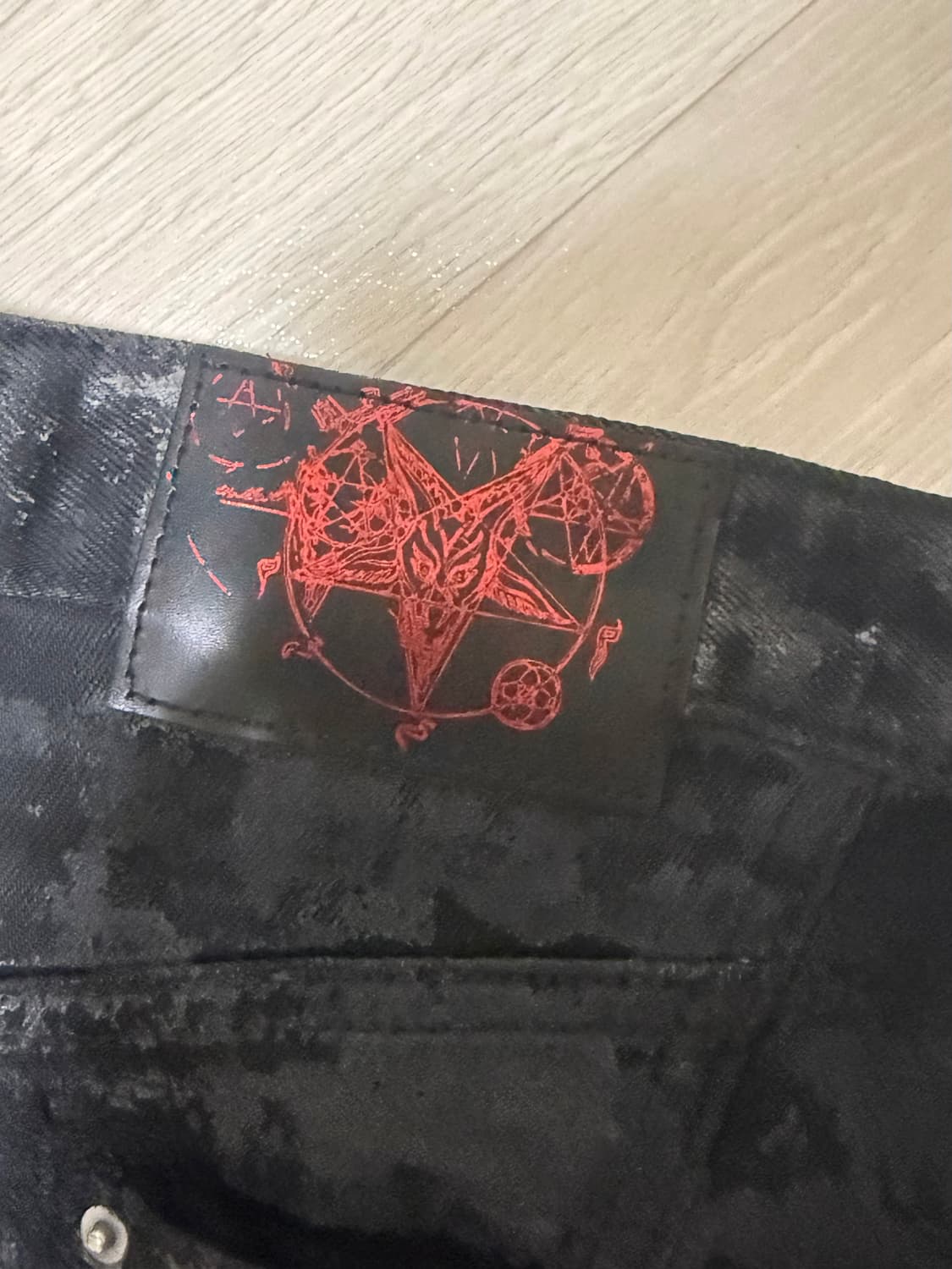 [3] EMOSTANCECLUB COATED FLARE JEANS 상품이미지6