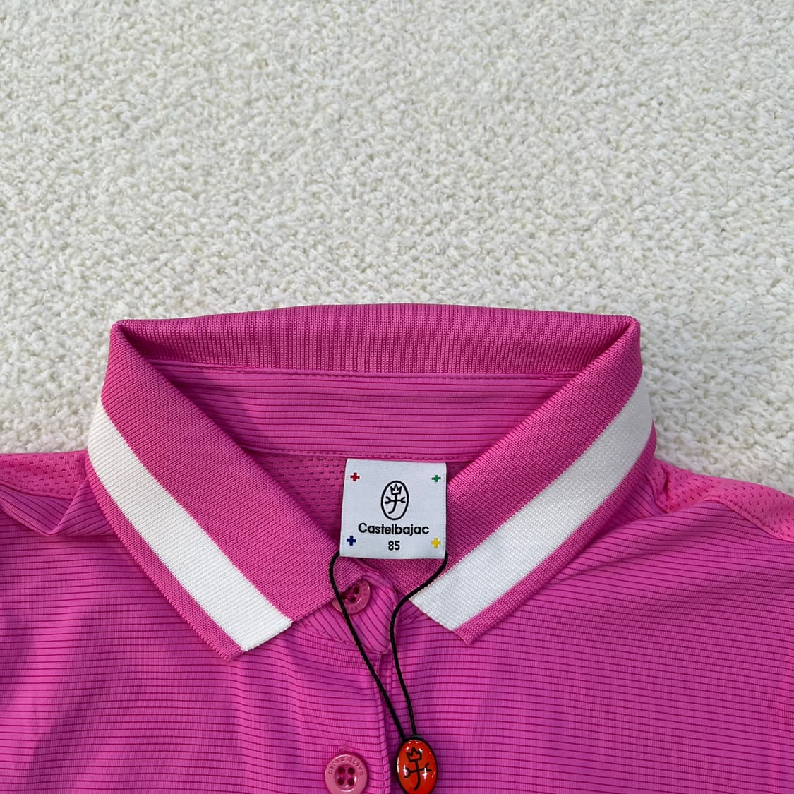 85 새상품 까스텔바작 민소매 티셔츠 0305M 상품이미지2