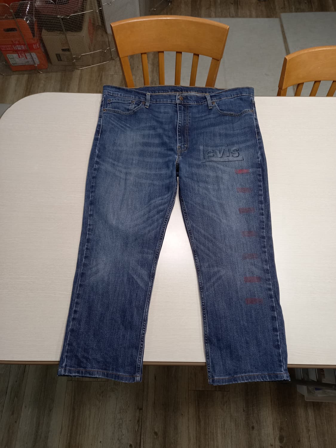 43 리바이스511 워싱 스판 슬림일자진 커스텀 43-03 상품이미지1