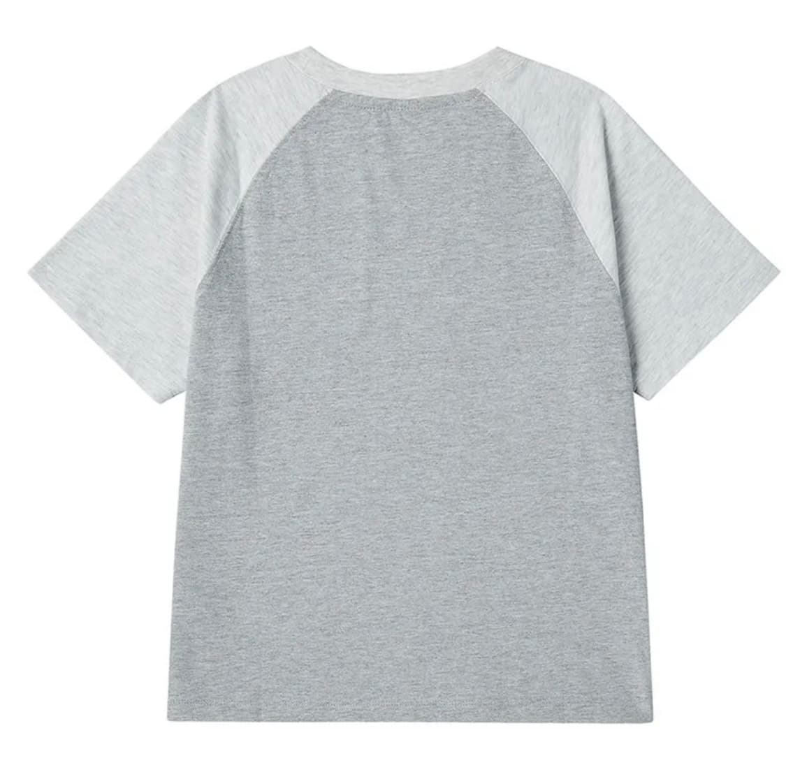 MAIN LOGO RAGLAN TEE GRAY 상품이미지3