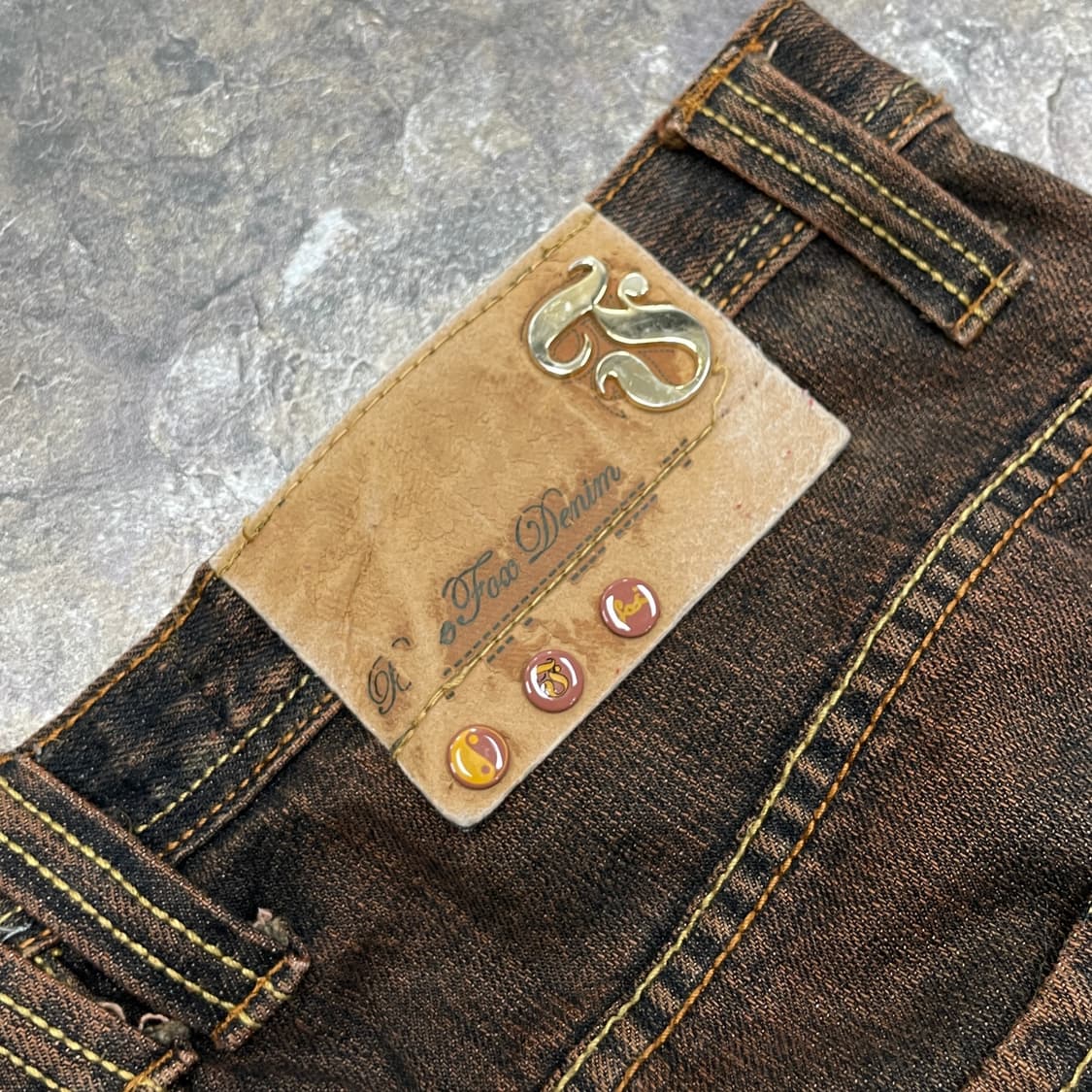 BAREFOX DENIM 자수 데님 팬츠 상품이미지7