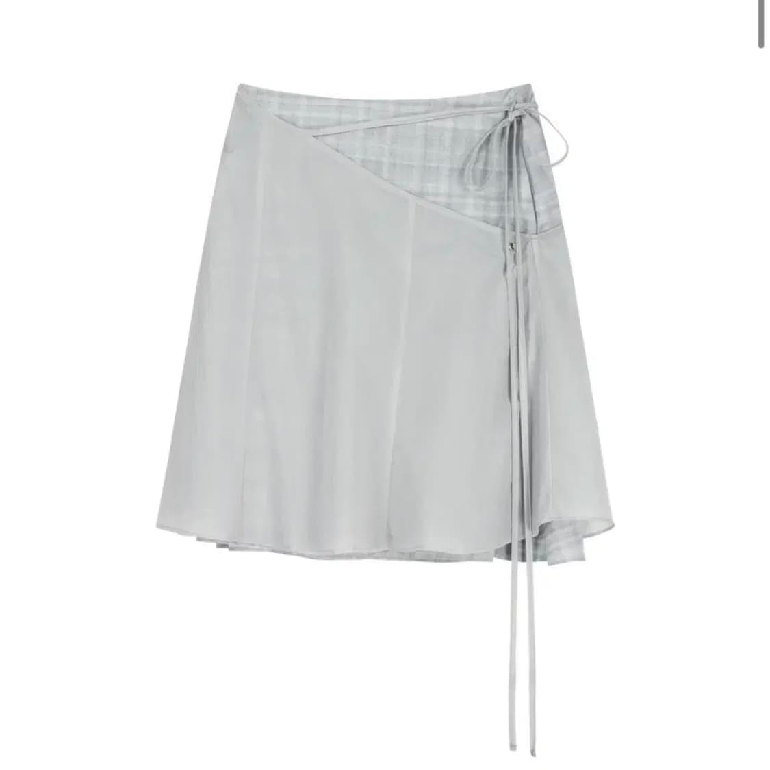 오호스 ojos Layered Strap Flare Skirt 상품이미지2