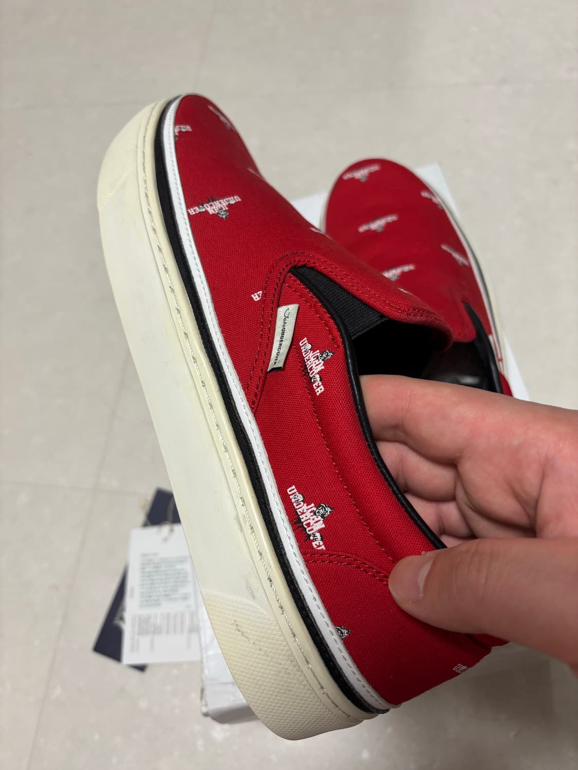 언더커버 슬립온 L사이즈 (275-280) 상품이미지5