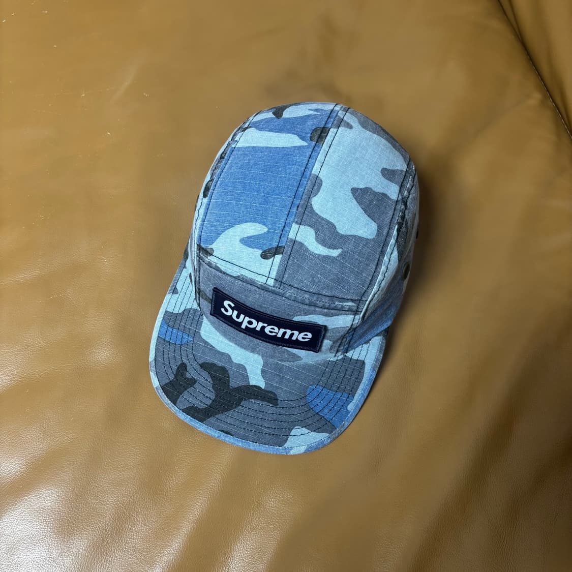 슈프림 캠프캡 모자 박스로고 밀리터리 카모 상품이미지5