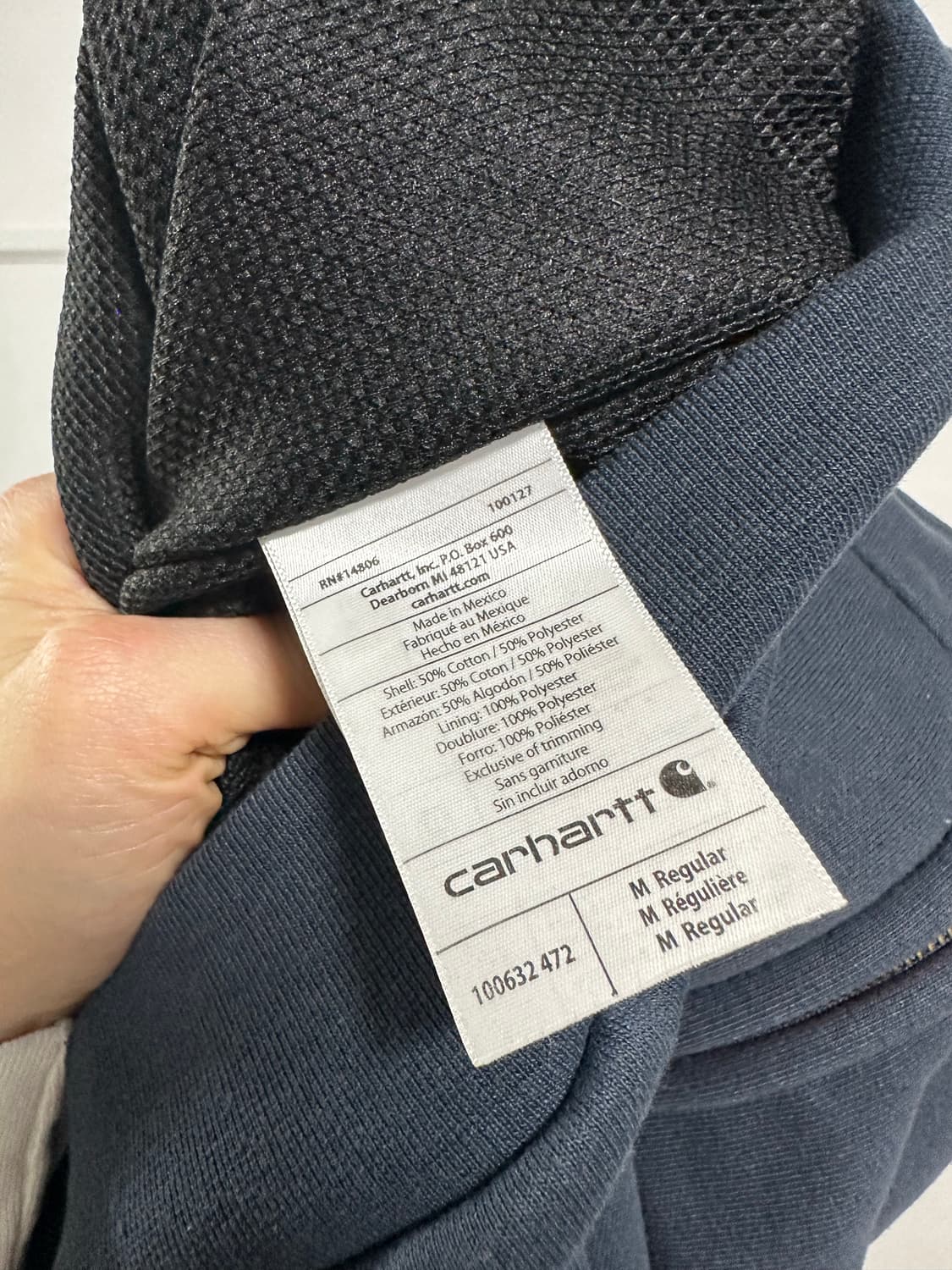 칼하트 써멀 후드집업 상품이미지4