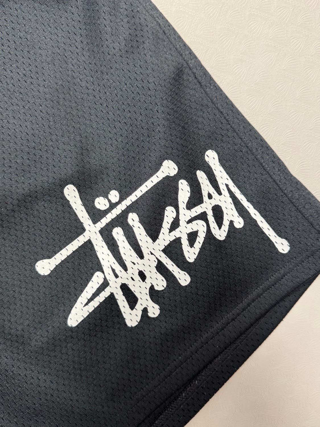 [XL] Stussy 스투시 빅 베이직 메쉬 쇼츠 블랙 상품이미지3